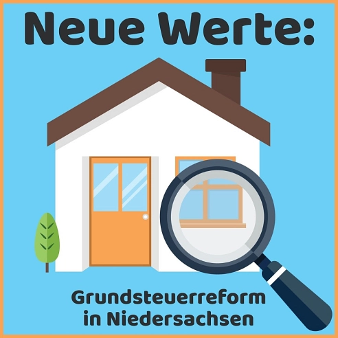 Logo des LStN zur Grundsteuerreform © LStN