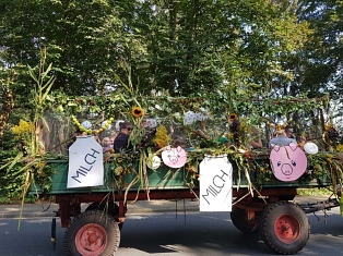 Kindertagesstätte Landkinder Erntefest © Samtgemeinde Fintel