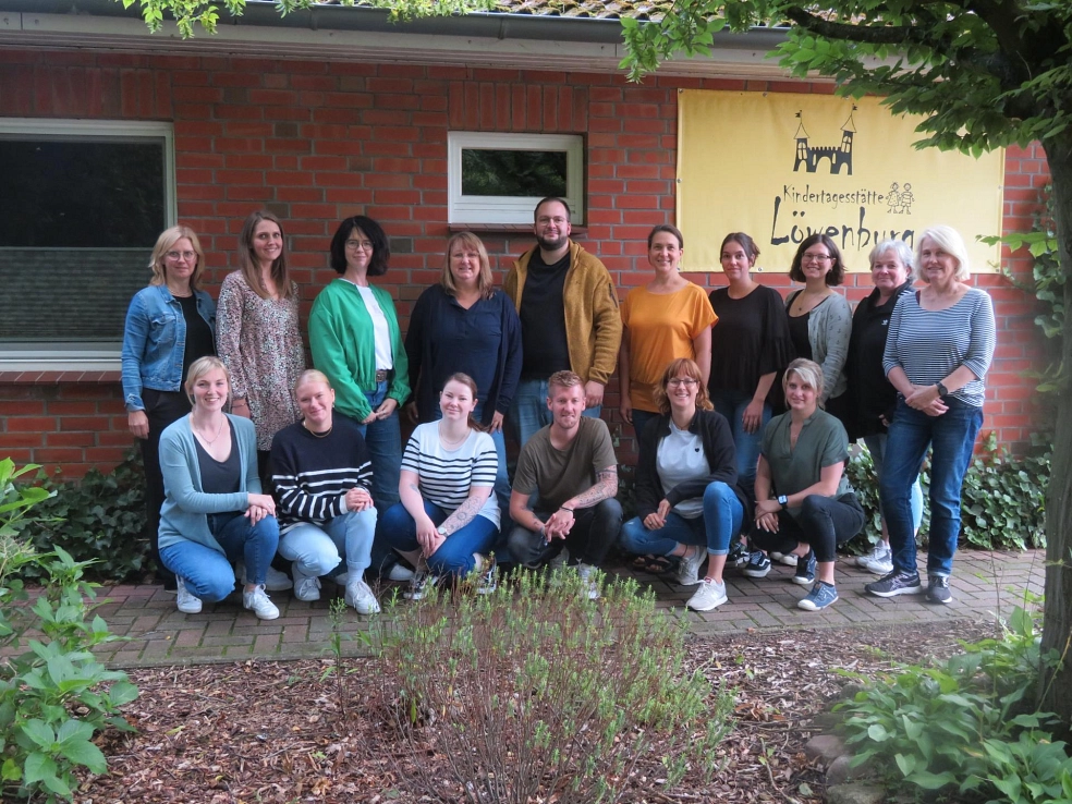 Kindertagesstätte Löwenburg Teamfoto