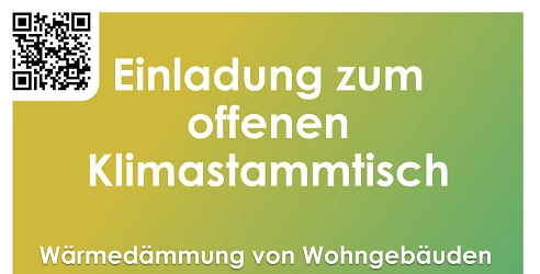 Einladung zum offenen Klimastammtisch © Samtgemeinde Fintel