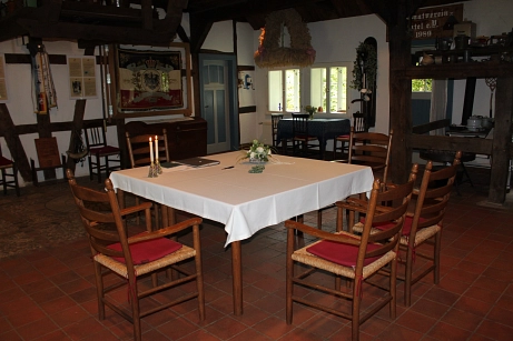 Trautisch im Heimathaus Fintel